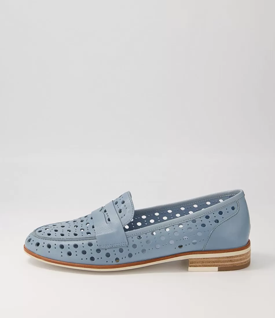 Women DJANGO & JULIETTE Loafers<Balder Denim Leather Loafers