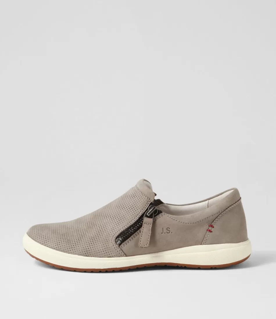 Women JOSEF SEIBEL Comfort<Caren 22 Grau Leather Sneakers