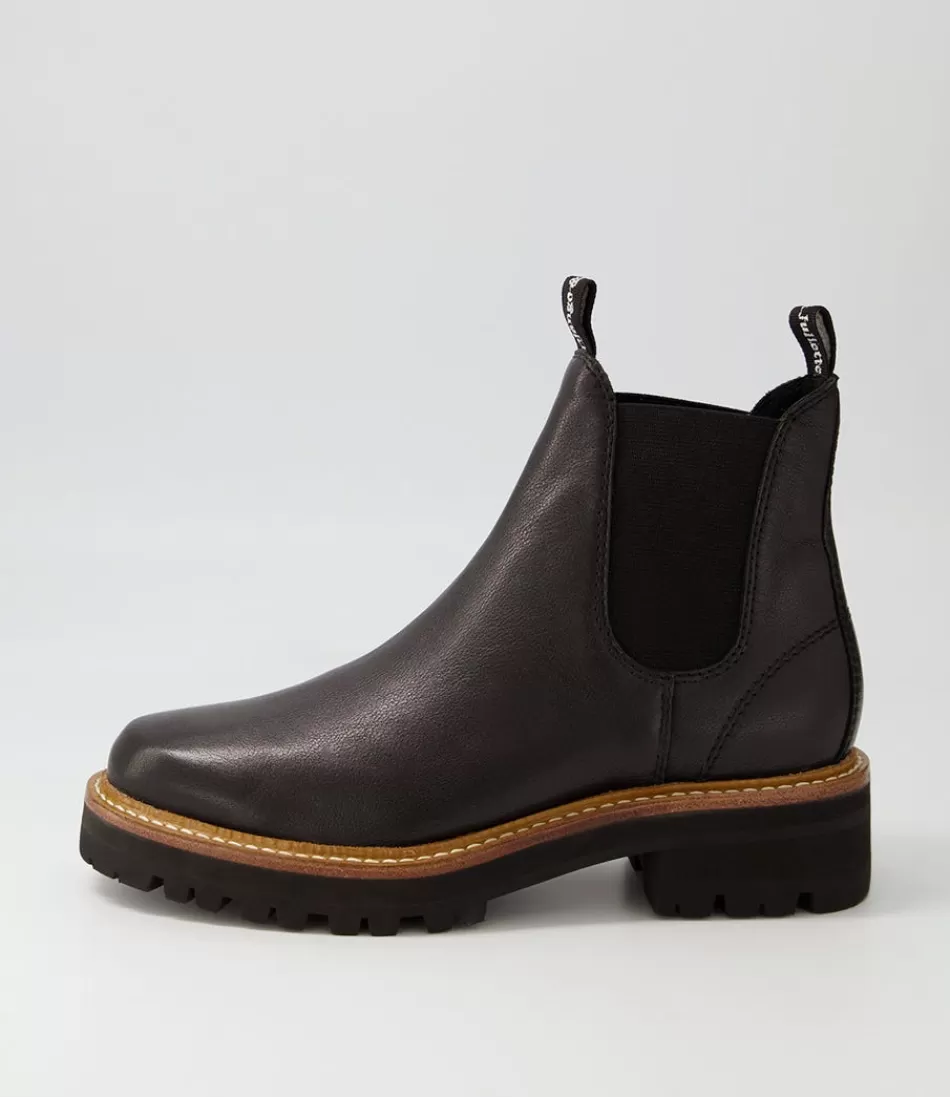 Women DJANGO & JULIETTE Boots<Femi Black Tumble Leather Chelsea Boots
