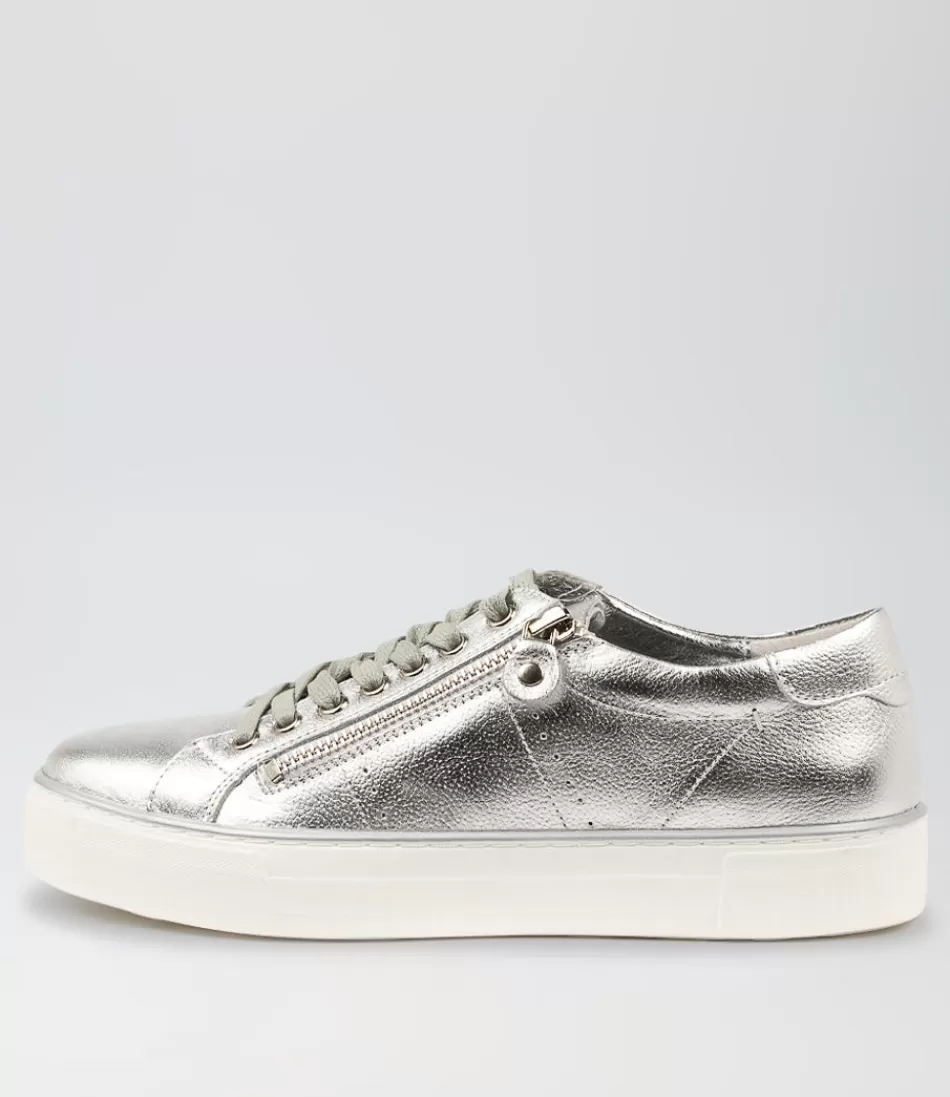 Women DJANGO & JULIETTE Sneakers<Froggy Dj Silver Leather