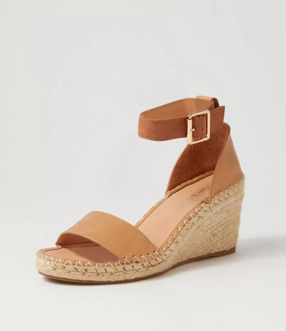 Women TOP END Espadrilles<Gonice Cappuccino Tan Leather Espadrilles