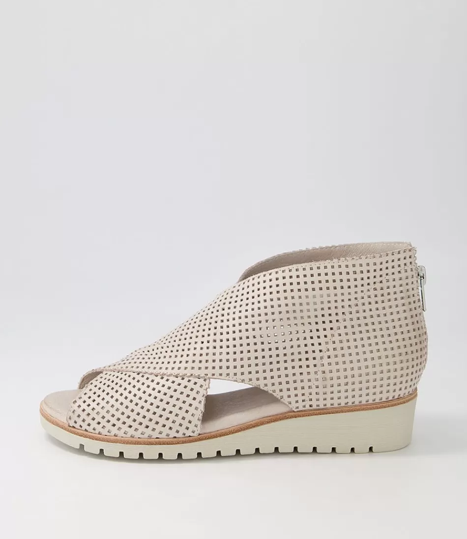 Women TOP END Wedges<Gwisse Stone Leather Sandals
