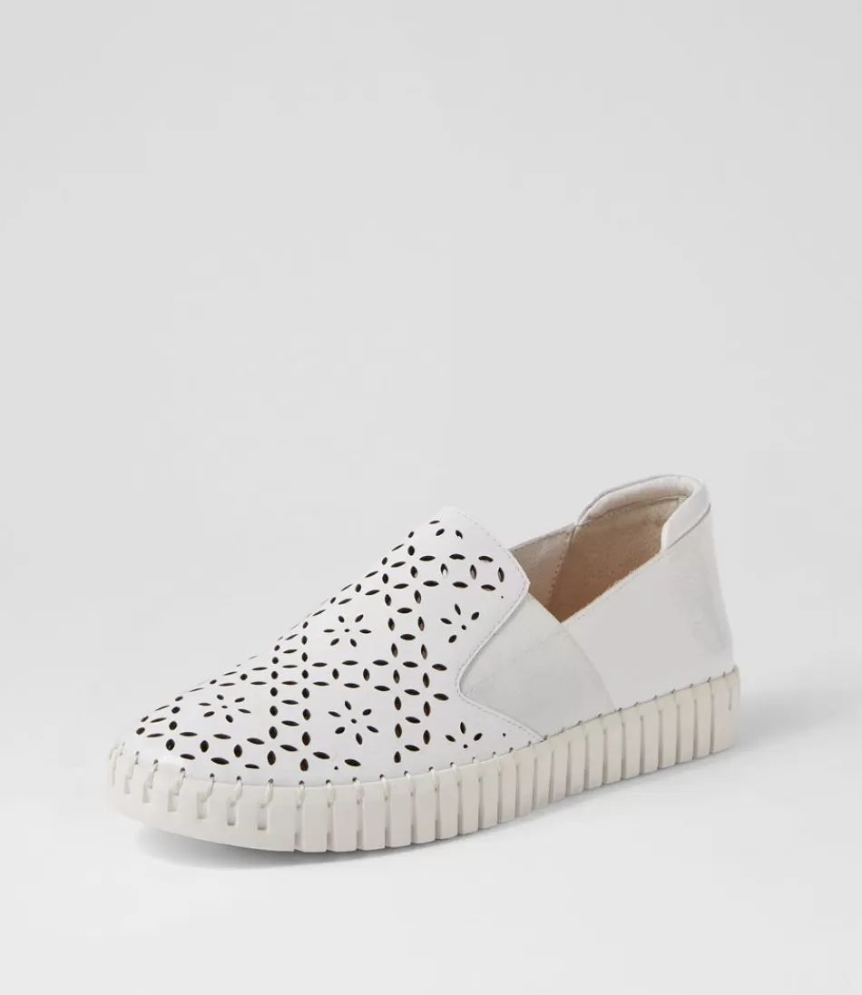 Women DJANGO & JULIETTE Sneakers<Harel White Patent Leather Sneakers