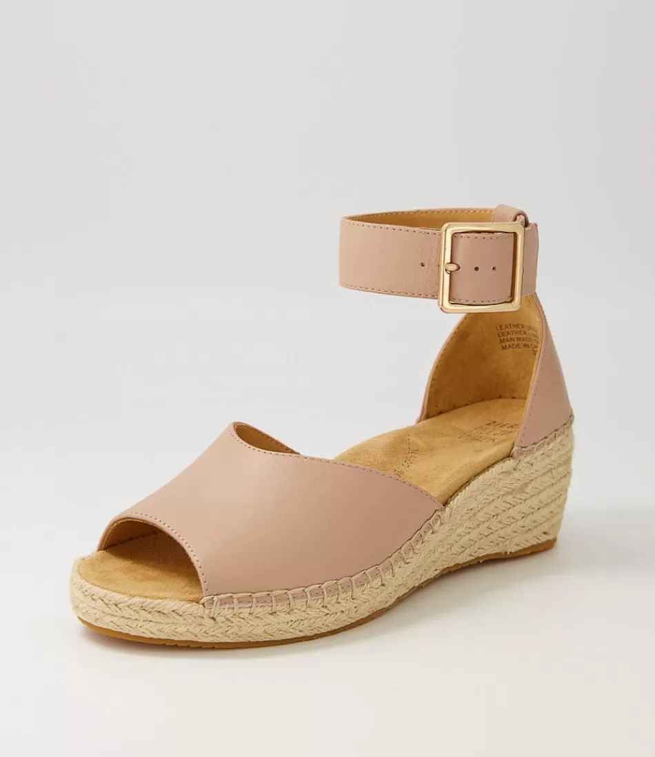 Women ZIERA Espadrilles<Koen Xw Blush Leather Espadrilles