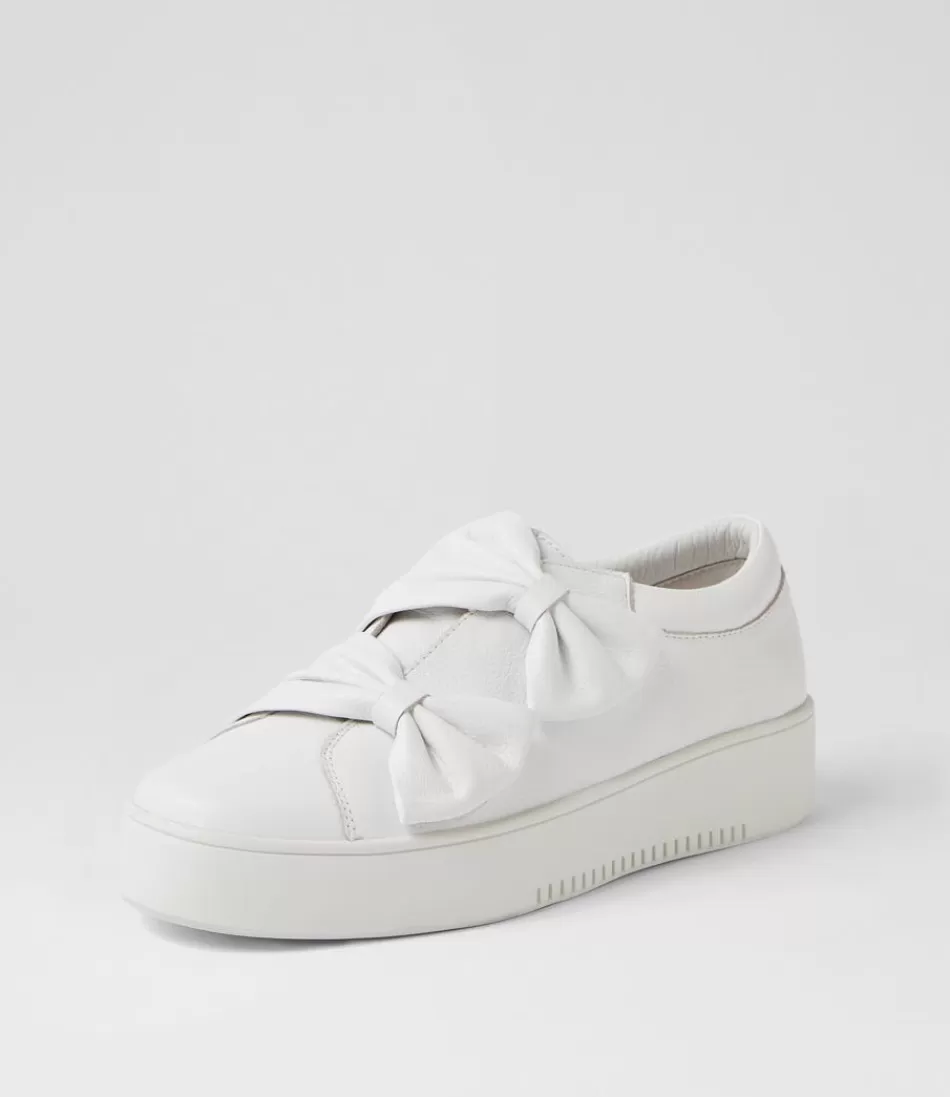 Women DJANGO & JULIETTE Sneakers<Loja White Leather Sneakers