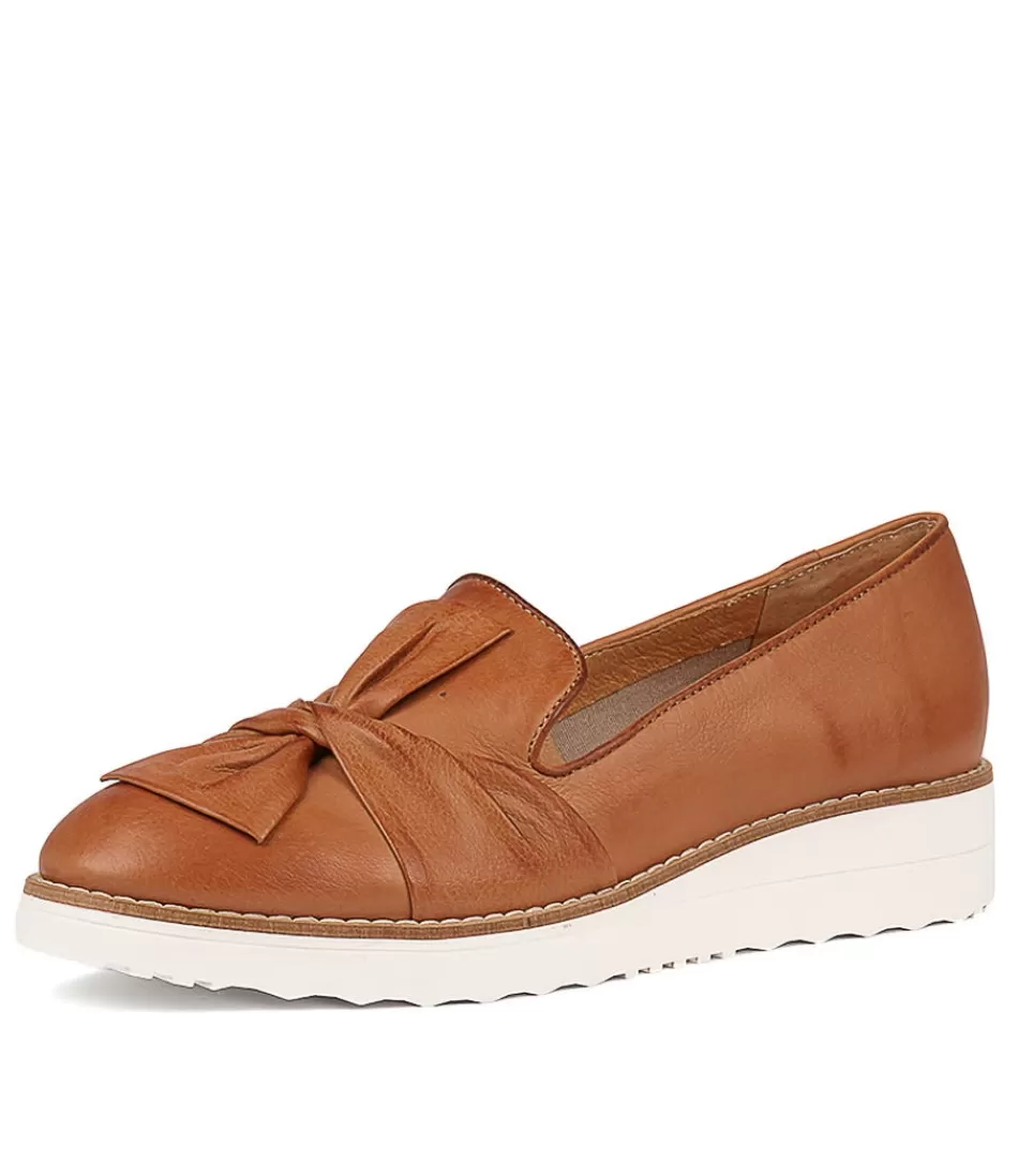 Women TOP END Loafers<Oclem Dk Tan Leather