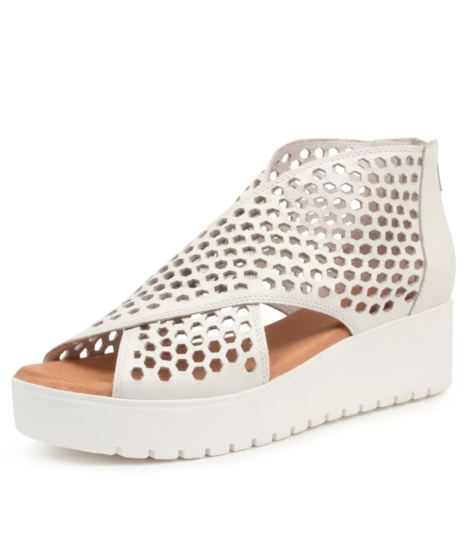 Women DJANGO & JULIETTE Wedges<Orma White Leather