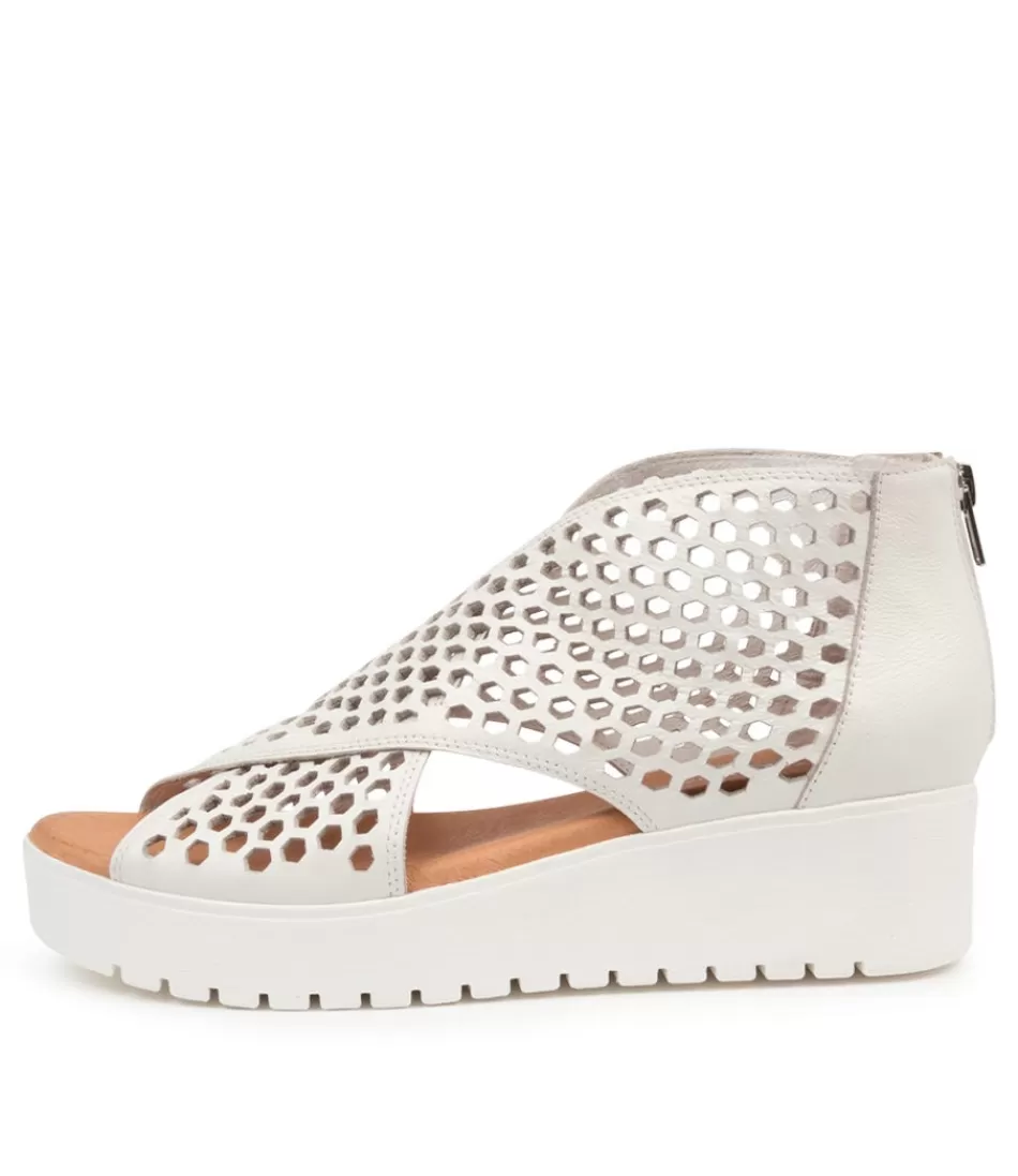 Women DJANGO & JULIETTE Wedges<Orma White Leather