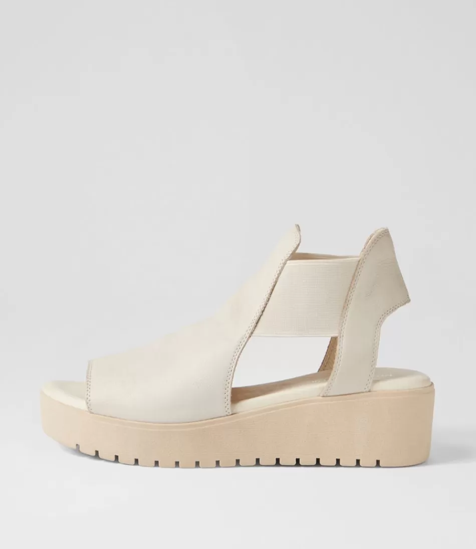 Women DJANGO & JULIETTE Wedges<Ozie Almond Leather Sandals