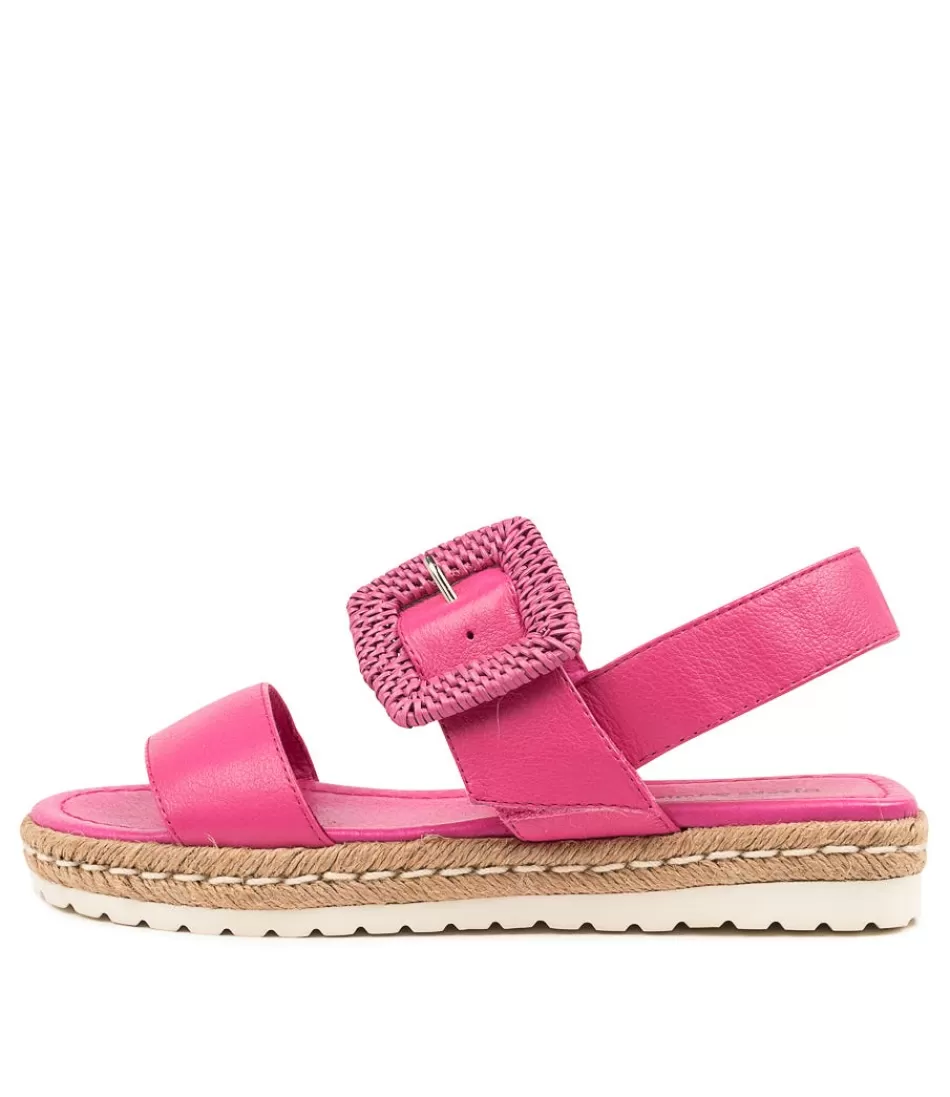 Women DJANGO & JULIETTE Espadrilles<Silas Fuchsia-Leather