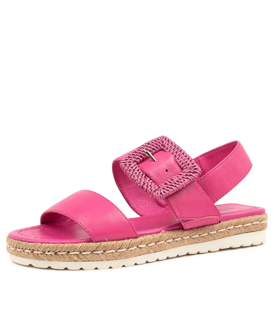 Women DJANGO & JULIETTE Espadrilles<Silas Fuchsia-Leather