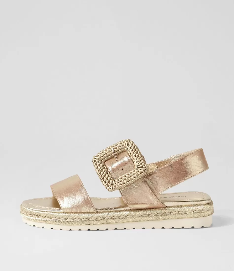 Women DJANGO & JULIETTE Espadrilles<Silas Gold Scratch Leather Buckle Espadrilles