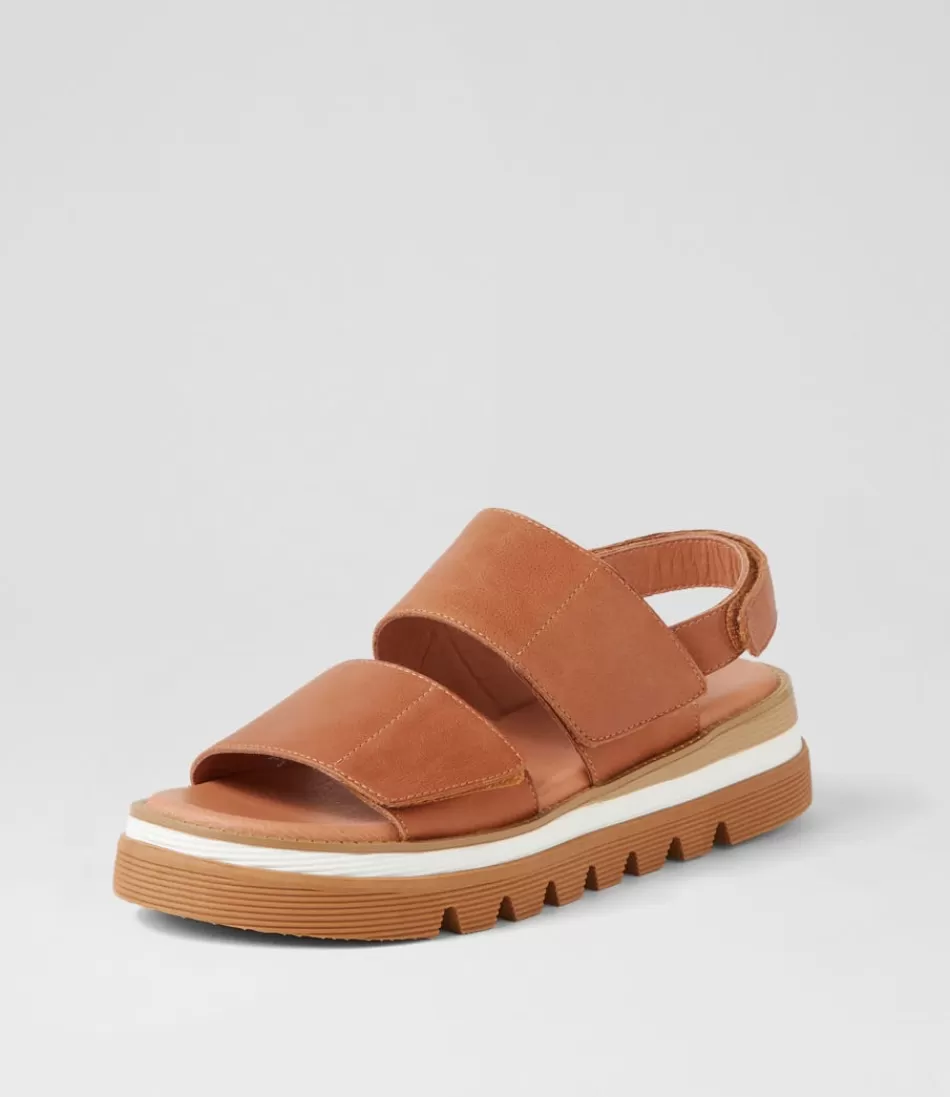 Women DJANGO & JULIETTE Wedges<Soner Tan Leather Sandals