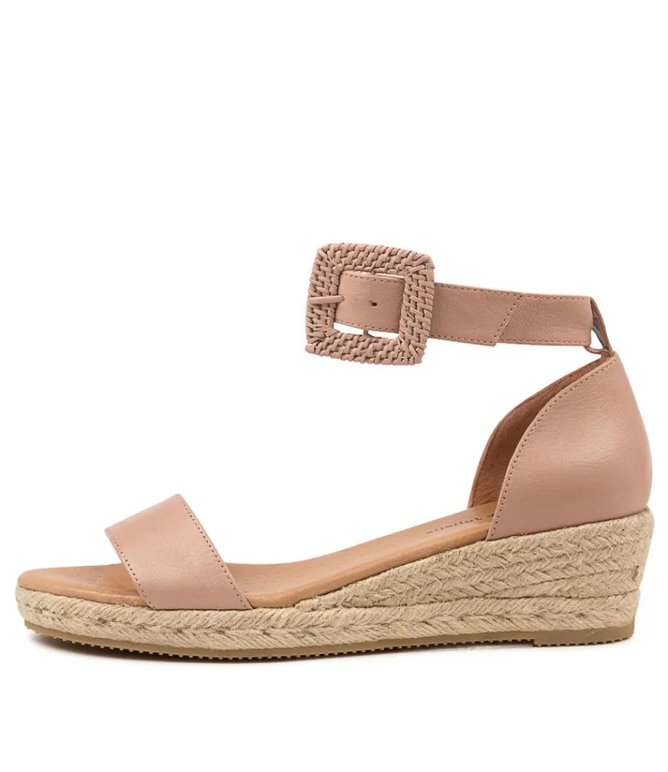 Women DJANGO & JULIETTE Espadrilles<Sprout Dj Rose Rose Leather Buckle