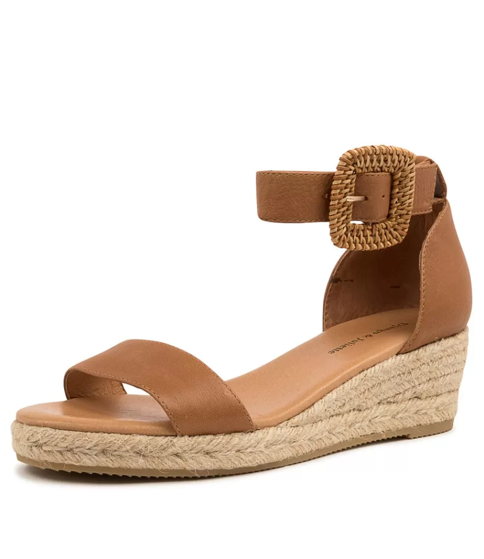 Women DJANGO & JULIETTE Espadrilles<Sprout Dk Tan Leather