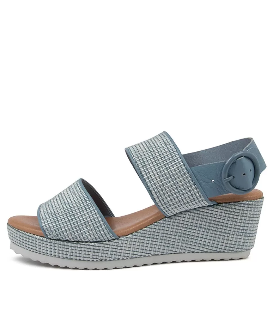 Women DJANGO & JULIETTE Espadrilles<Sultans Denim Weave-Lea