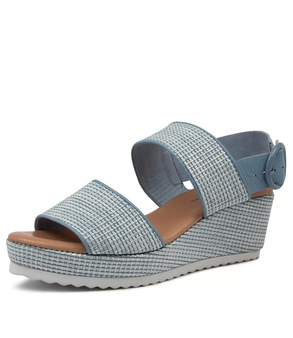 Women DJANGO & JULIETTE Espadrilles<Sultans Denim Weave-Lea
