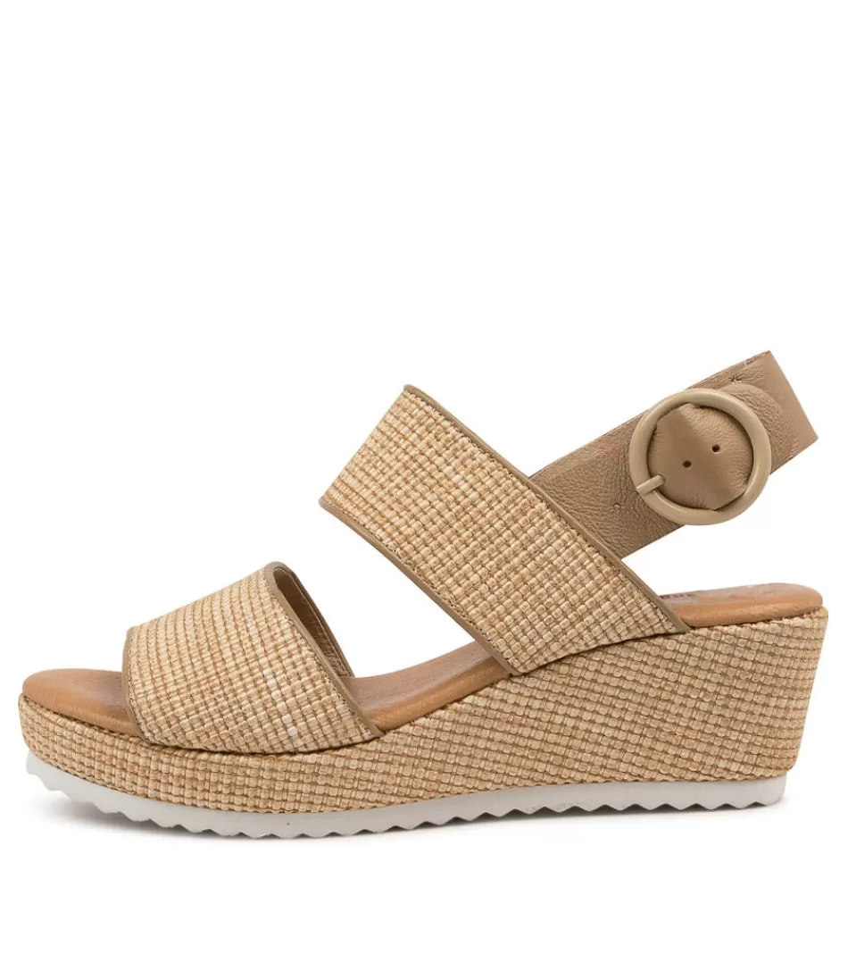 Women DJANGO & JULIETTE Espadrilles<Sultans Sand Weave-Lea