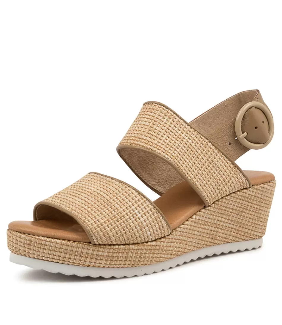 Women DJANGO & JULIETTE Espadrilles<Sultans Sand Weave-Lea