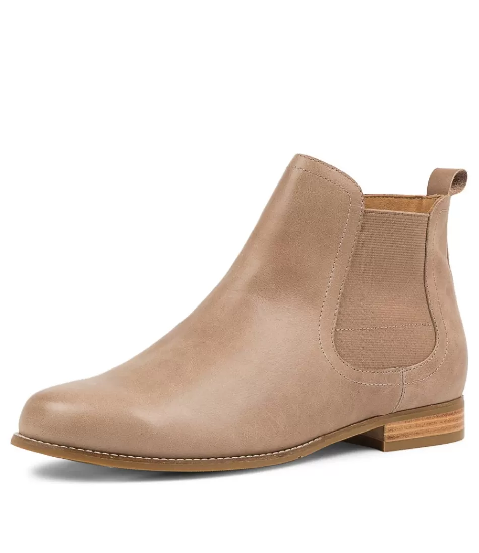 Women ZIERA Boots<Talia Xf Smoke Leather Ankle Boots