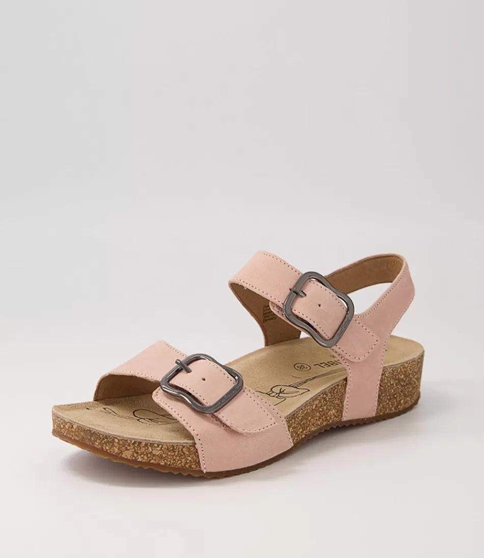 Women JOSEF SEIBEL Comfort<Tonga 62 Rosa Leather Sandals