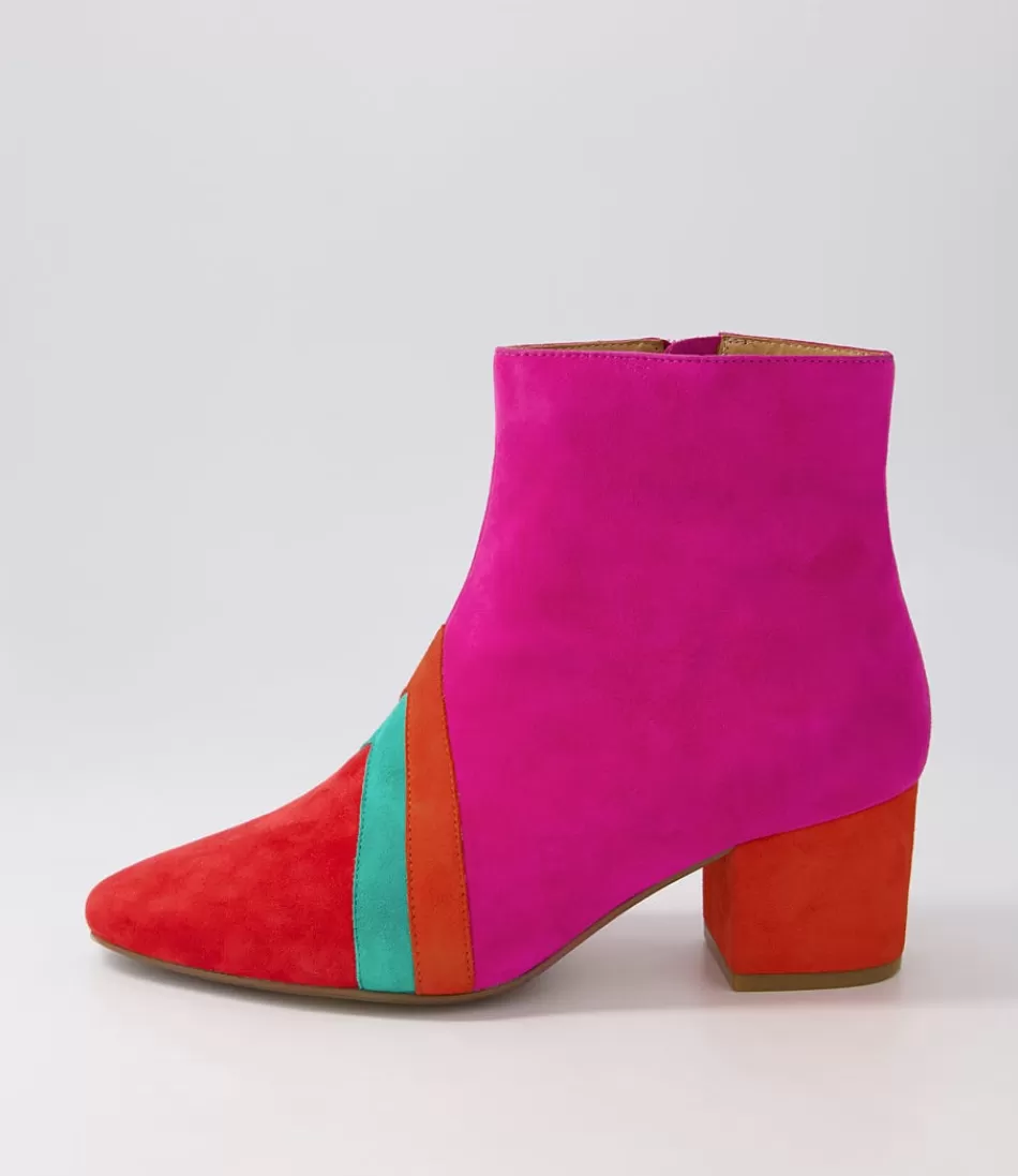 Women ZIERA Boots<Verill Xw Bright Multi Ankle Boots