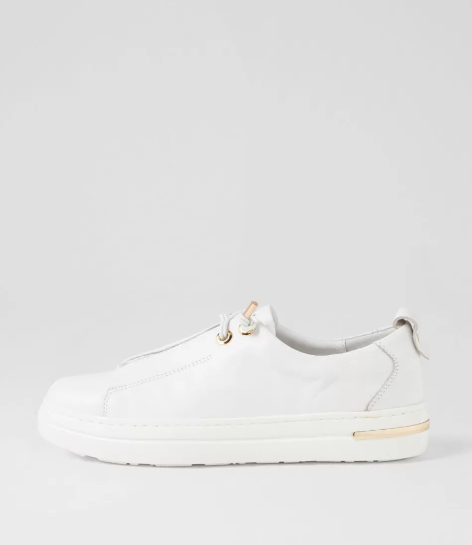 Women DJANGO & JULIETTE Sneakers<Wattel White Leather Sneakers